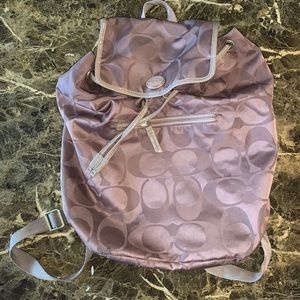 Coach Backpack (gently used)